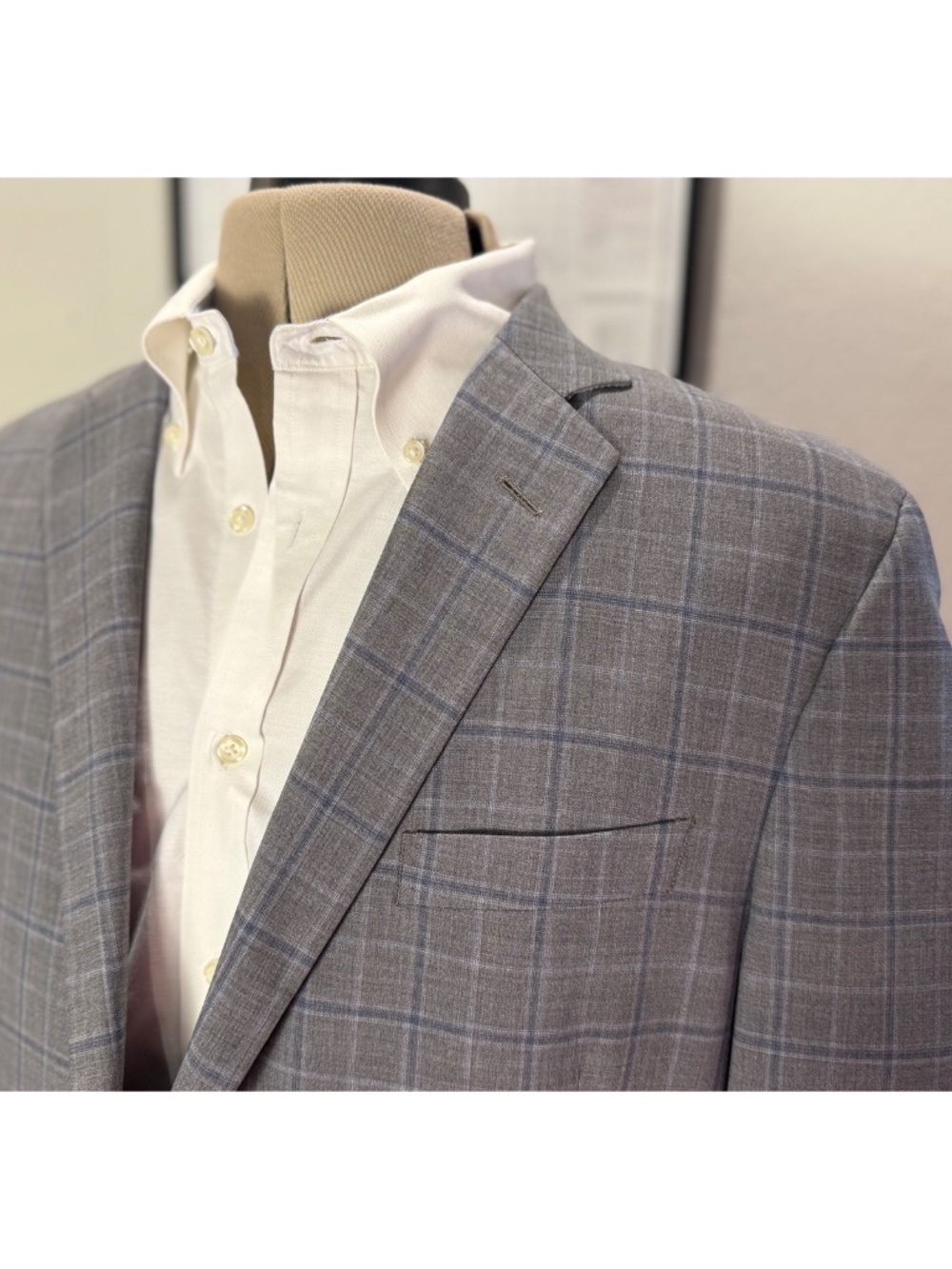 Brooks Brothers Regent BrooksCool REDA Plaid 2-Piece Suit 46R - Picture 5 of 14